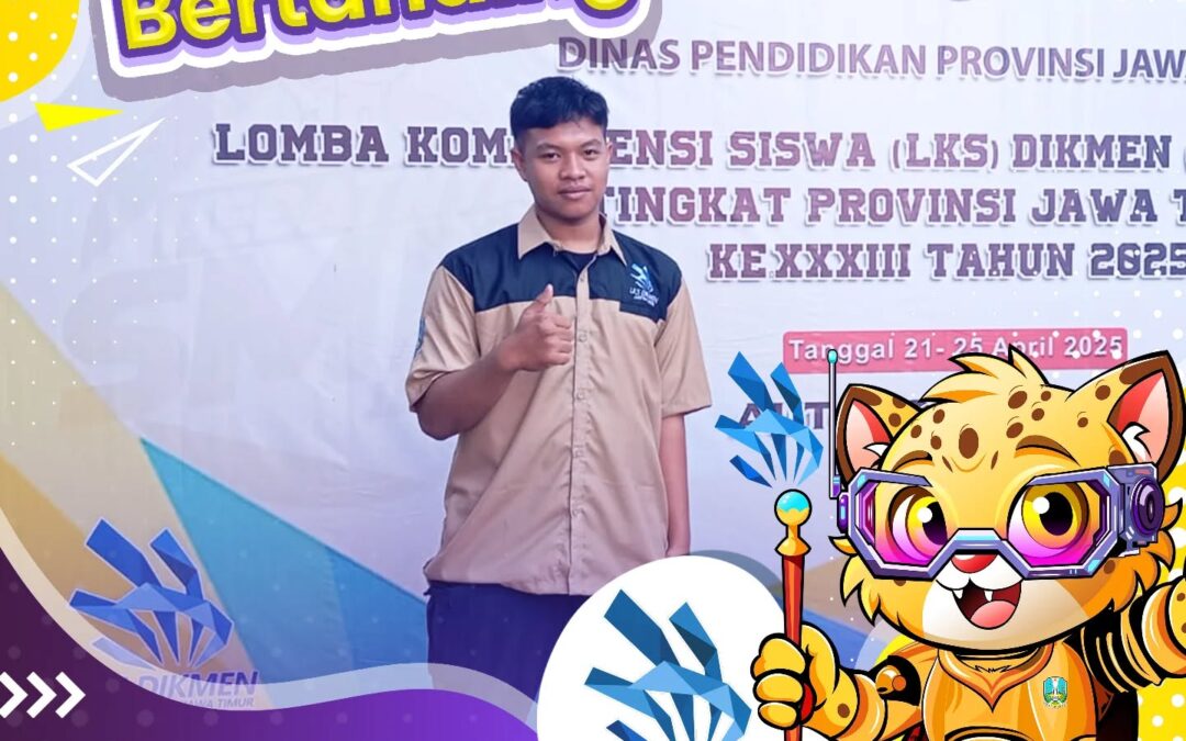 Rico Julian Saputra Berjuang di LKS Provinsi Jatim 2025 Bidang Autobody Repair