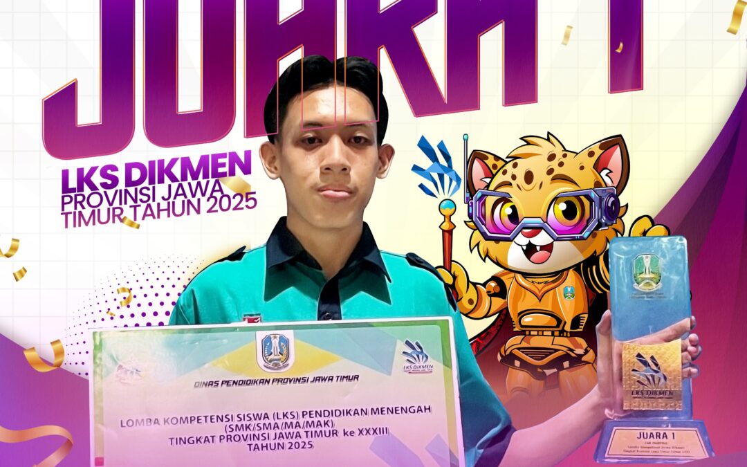 Bima Saputra Ramadhan Raih Juara 1 LKS Car Painting Tingkat Provinsi Jawa Timur 2025